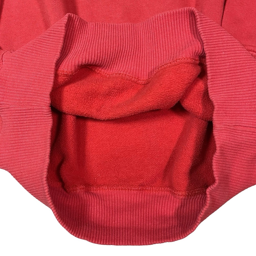 Vtg 90s Wisconsin Badgers Crewneck Sweatshirt‎ Mens L Rose Bowl Champs Red Bucky - Picture 5 of 8
